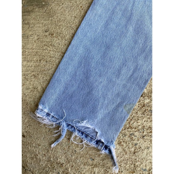 Vintage 90’s LL Bean Distressed Stained Jeans - Picture 13 of 16